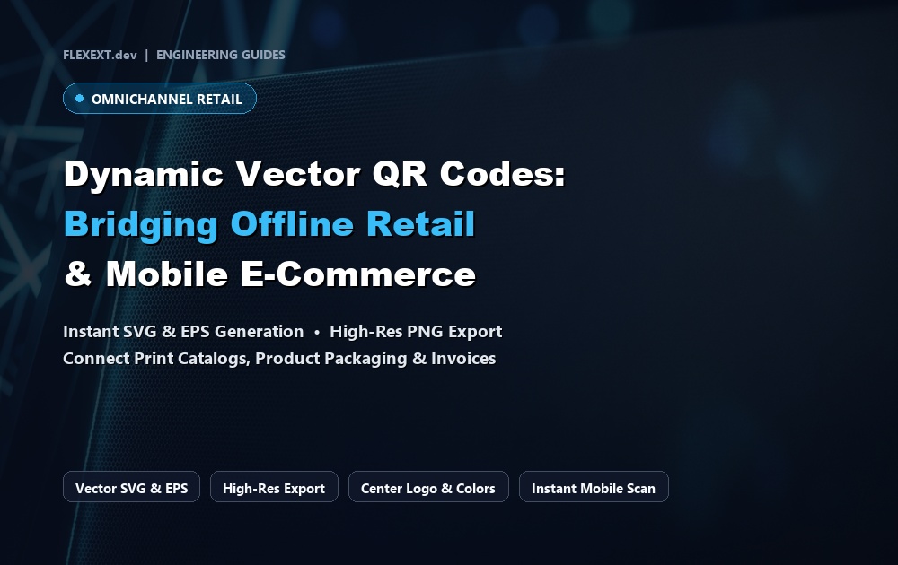 Dynamic Vector QR Codes: Bridging Offline Retail & Mobile E-Commerce in OpenCart