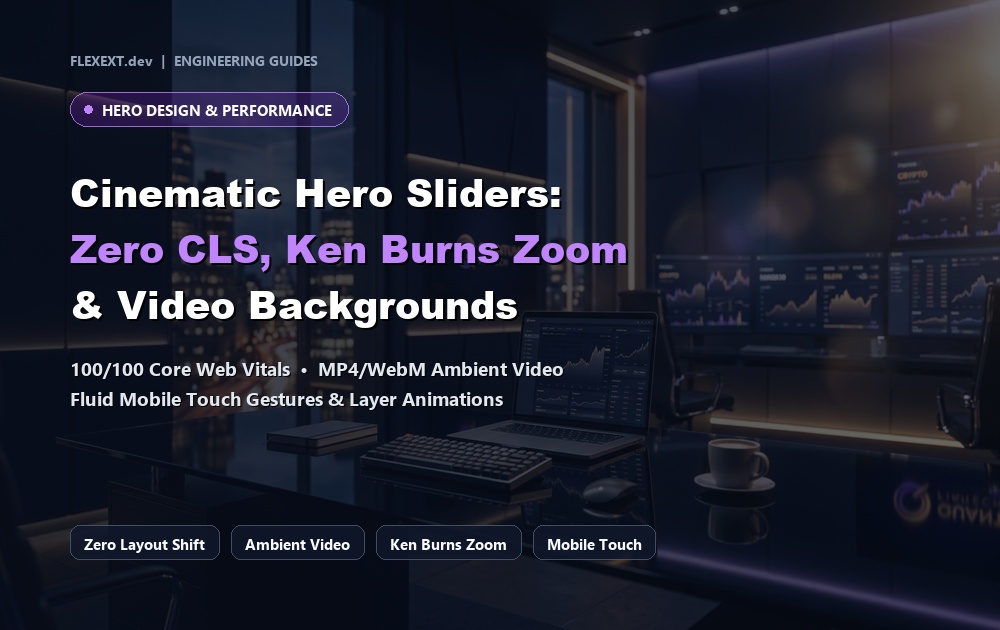 Cinematic Hero Sliders vs Default Sliders: Zero CLS, Ken Burns & Mobile Optimization for OpenCart