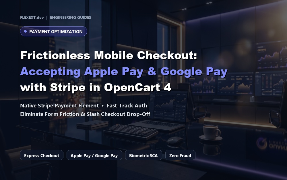 Accepting Apple Pay, Google Pay & Credit Cards: Complete Stripe Integration Guide for OpenCart 4