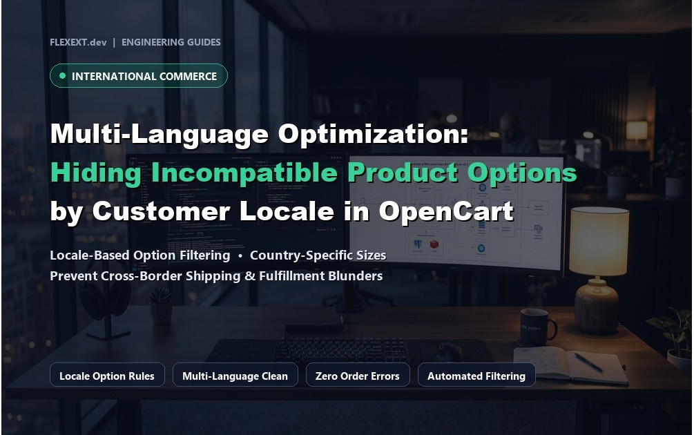 Multi-Language Optimization: Hiding Incompatible Product Options by Customer Locale in OpenCart