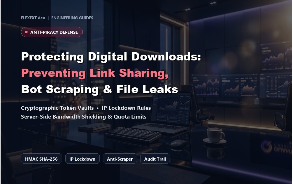 Protecting Digital Downloads: How to Prevent File Leaks, Link Sharing & IP Abuse in OpenCart
