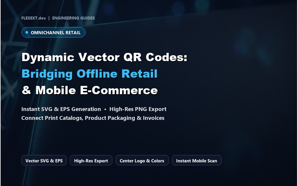 Dynamic Vector QR Codes: Bridging Offline Retail & Mobile E-Commerce in OpenCart