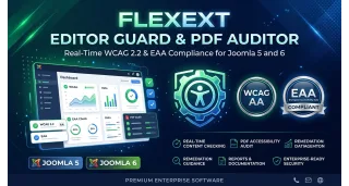 Real-Time WCAG 2.2 / EAA Editor Guard & Structural PDF Auditor for WordPress