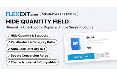 Hide Quantity Field & Single Item Enforcer Pro