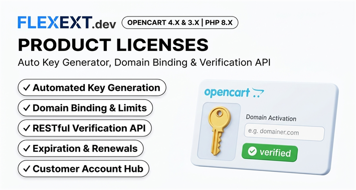 Product Licenses & Serial Keys (Auto Generator & Verification REST API)