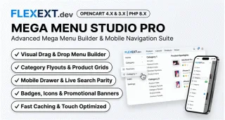 Mega Menu Studio Pro & Mobile Navigation Suite