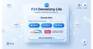 P24 Darowizny Lite dla WordPress (Przelewy24)