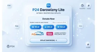 P24 Darowizny Lite dla WordPress (Przelewy24)