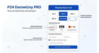 P24 Darowizny PRO dla WordPress (Przelewy24)