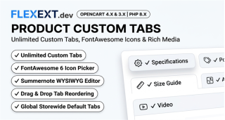 Product Custom Tabs Pro (Global, Category & Product Level)