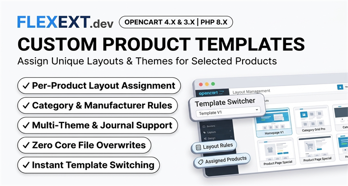 Product Custom Page Templates Showcase Banner